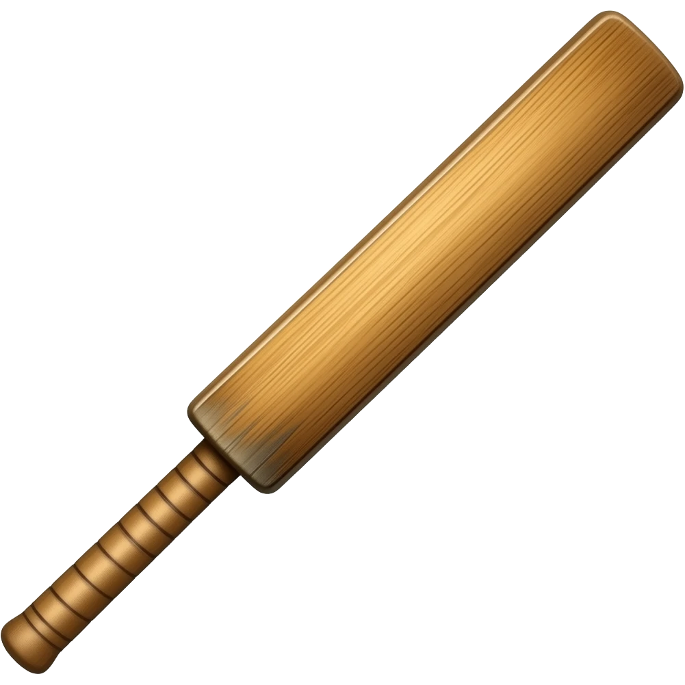 Cricket Bat emoji