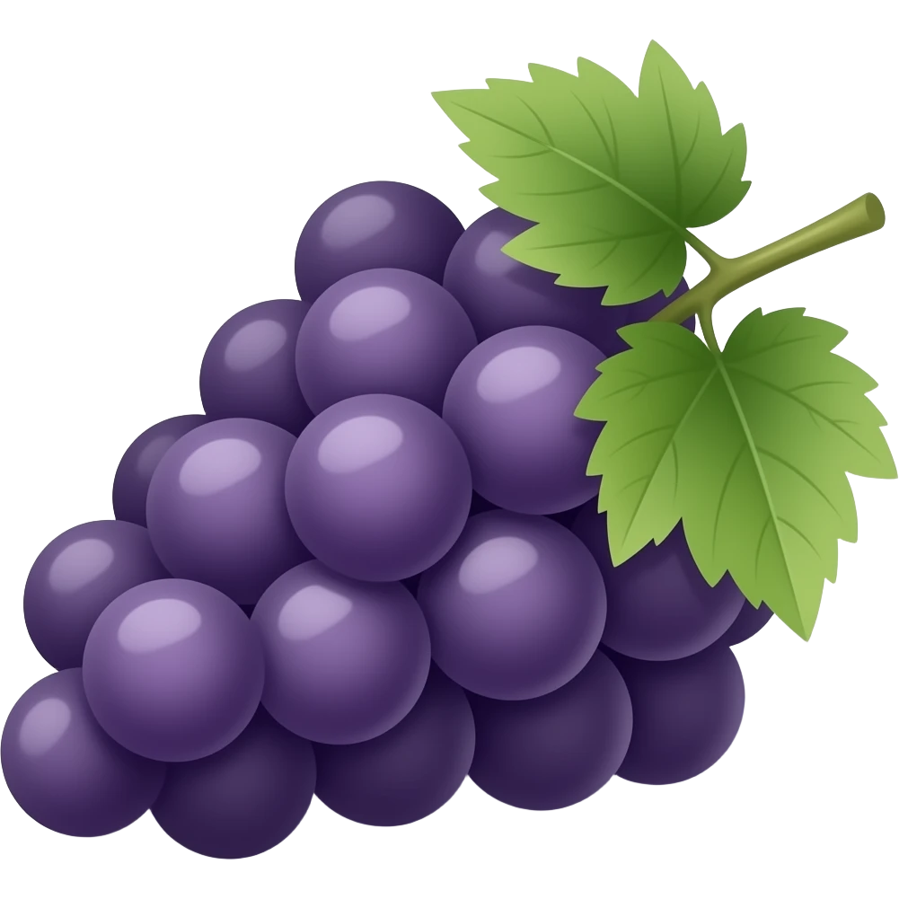 grapes emoji