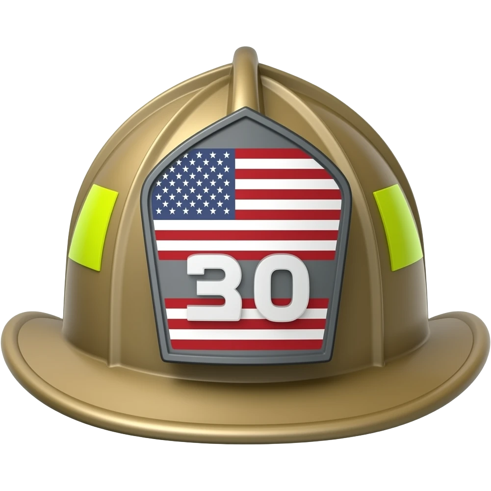 usa fireman hat emoji