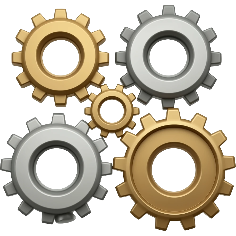 Gears emoji