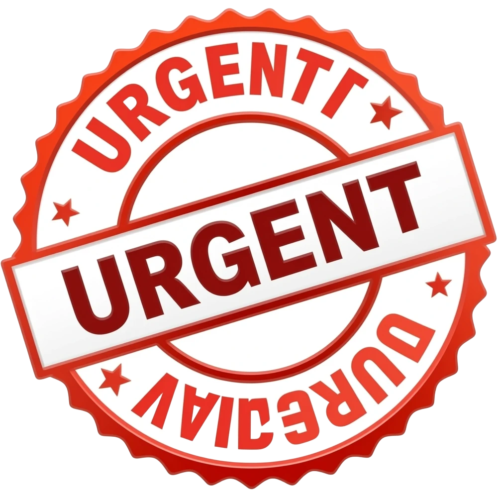 Urgency emoji