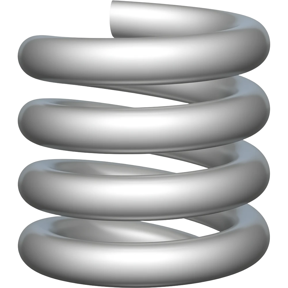 hardly compressed spring emoji