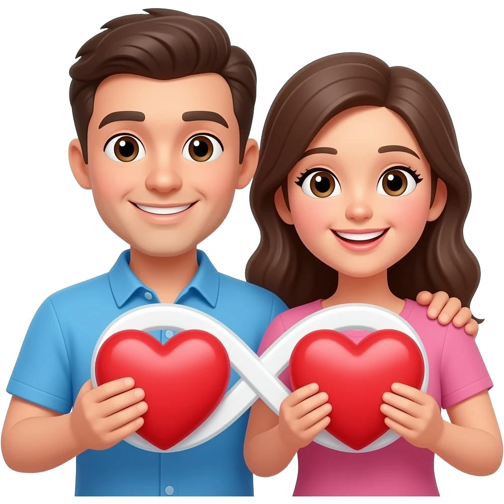 bella + matt forever randomized emoji emoji