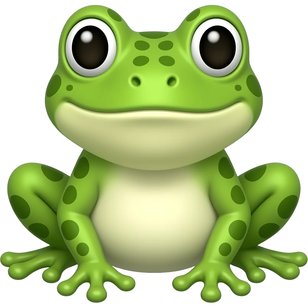 Frog emoji