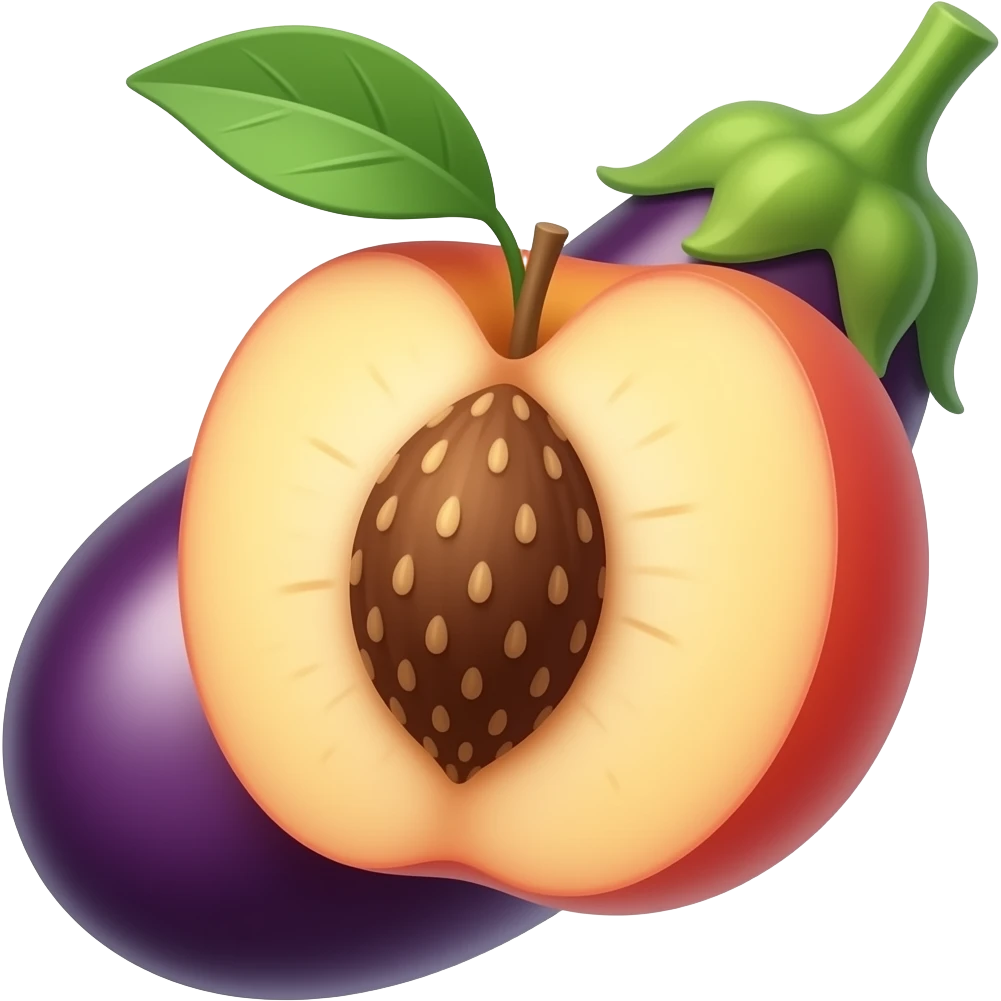 🍑🍆 emoji
