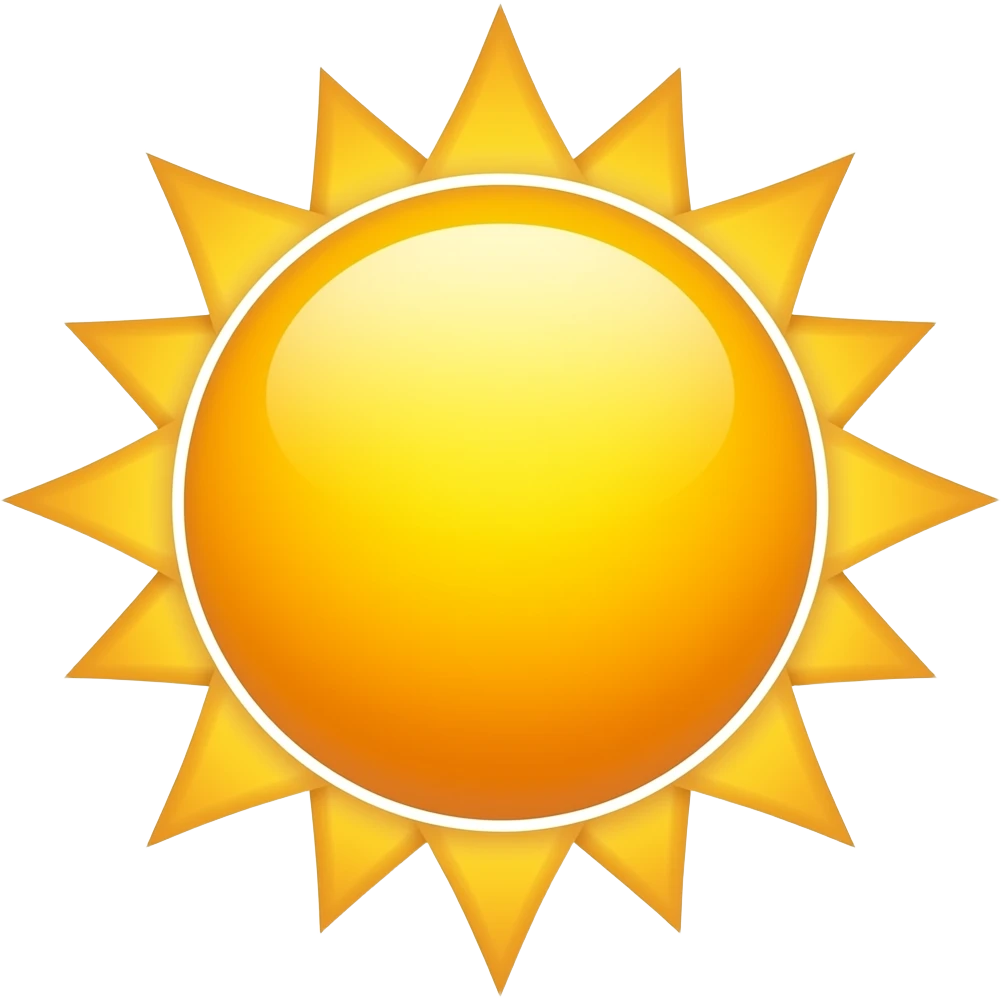 sun emoji
