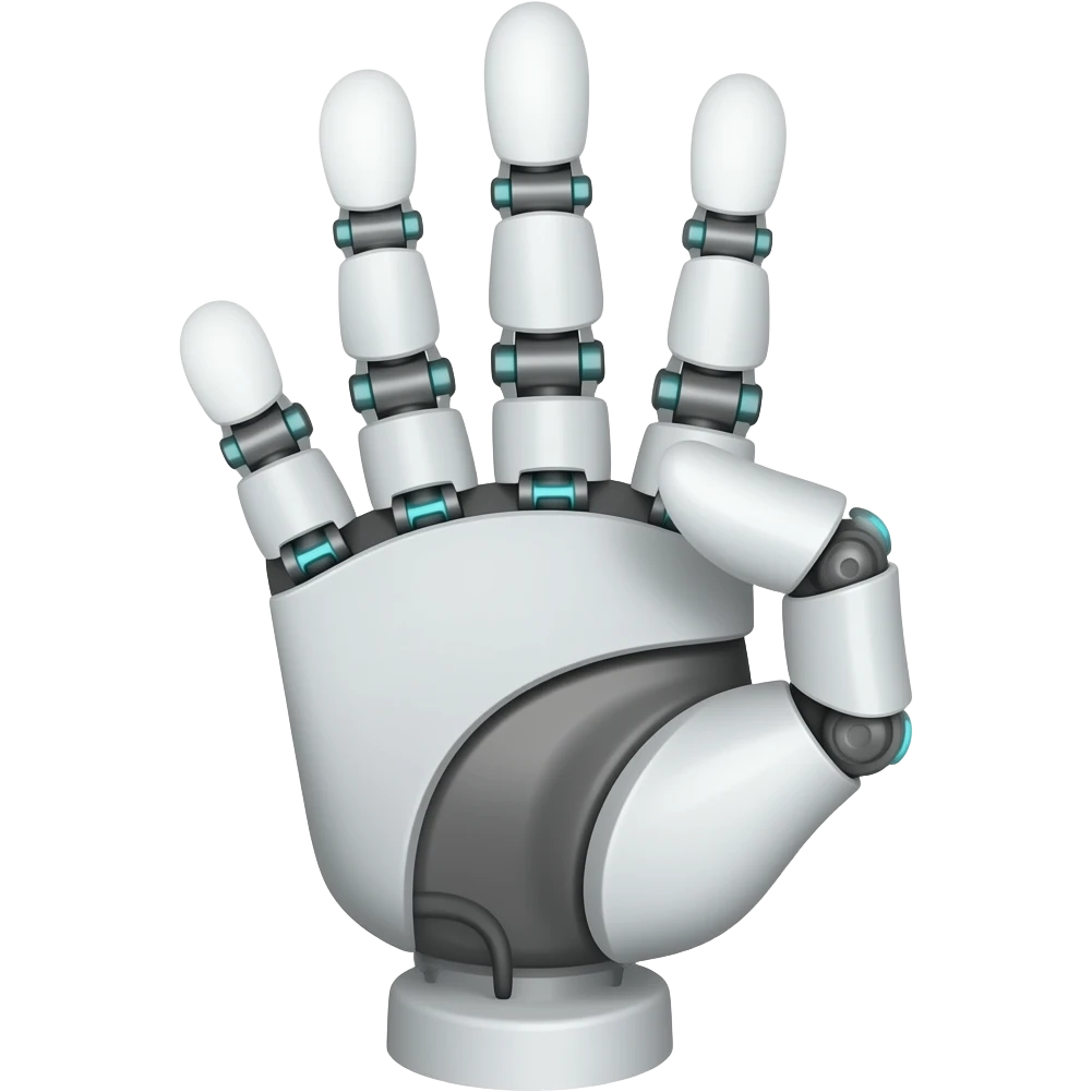 robot hand emoji