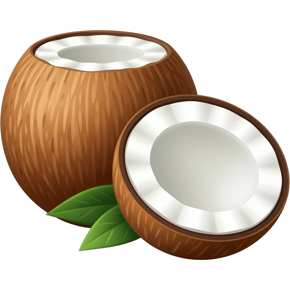 Coconut juice emoji