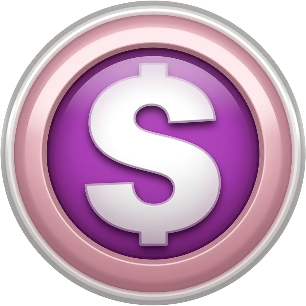 Symbol, centered, no background, glossy, vibrant, mobile game assetnly emoji