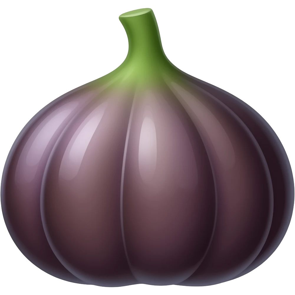 Инжир черный emoji