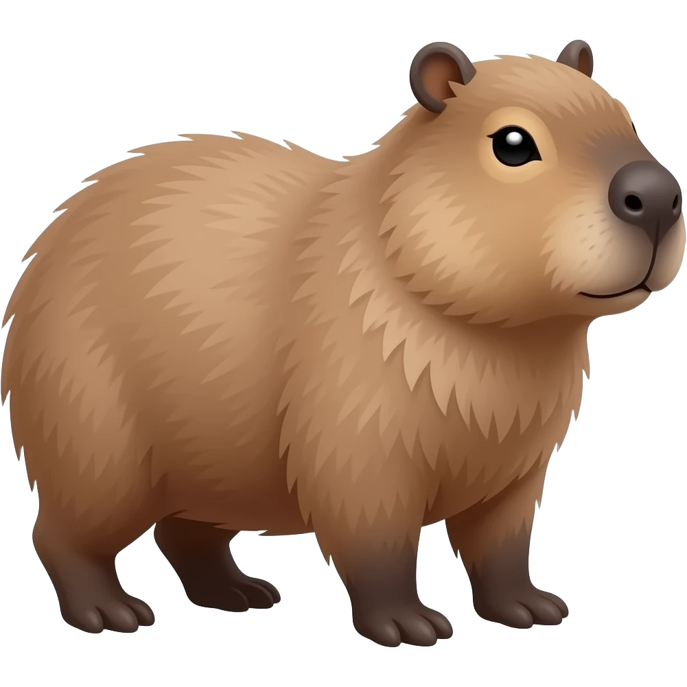 Capybara emoji