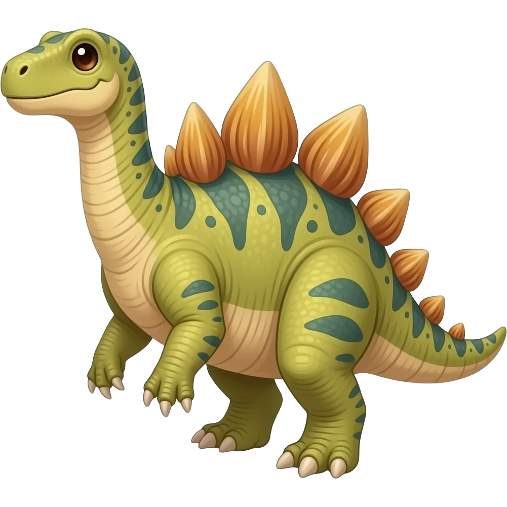 Cute Tepetlisaurus-Yumcasaurus-Titankasaurus emoji