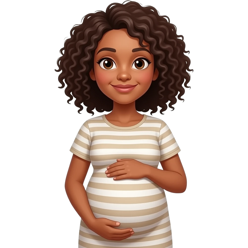 👩🏽‍🦱🫩 emoji