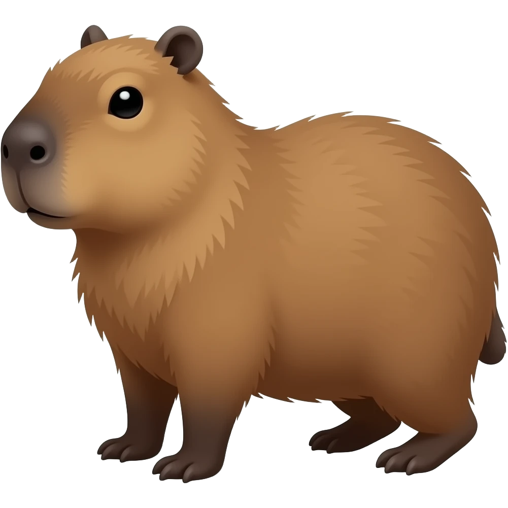 Capybara emoji