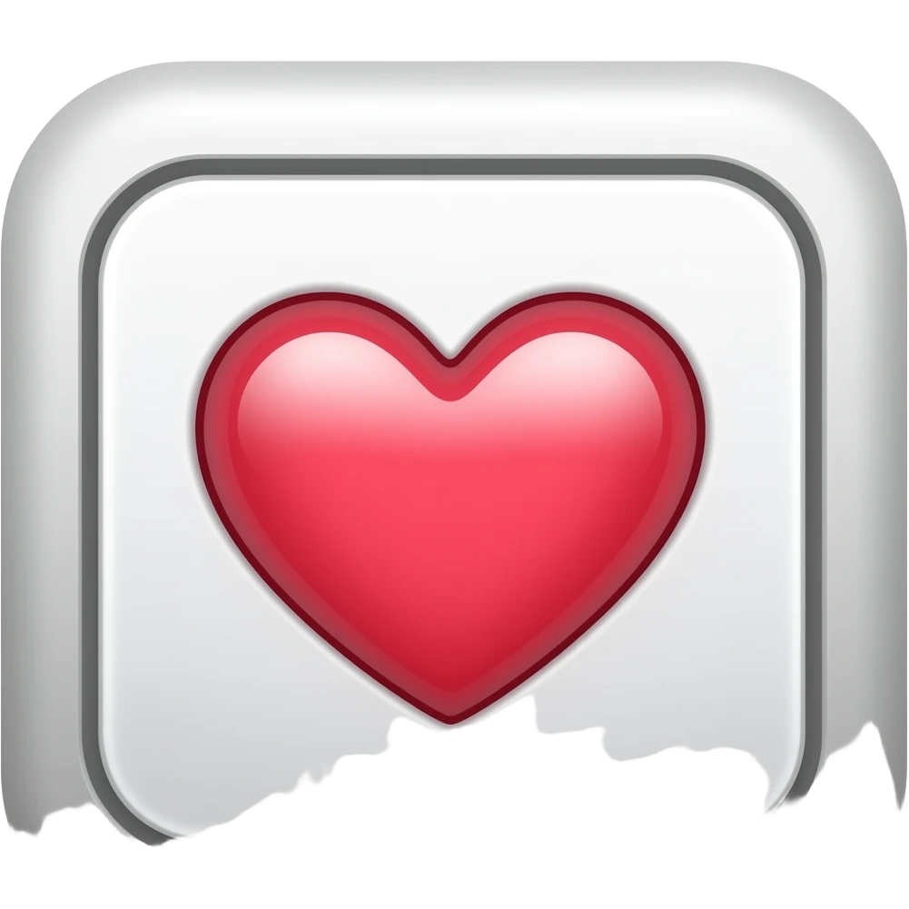 button heart computer keyborad emoji