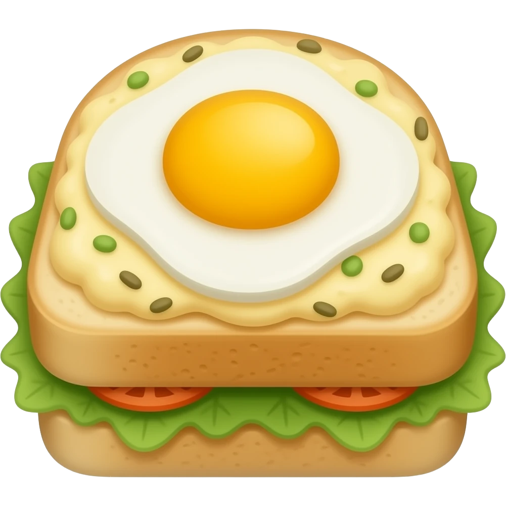Japanese-Style Egg Salad Sandwich emoji