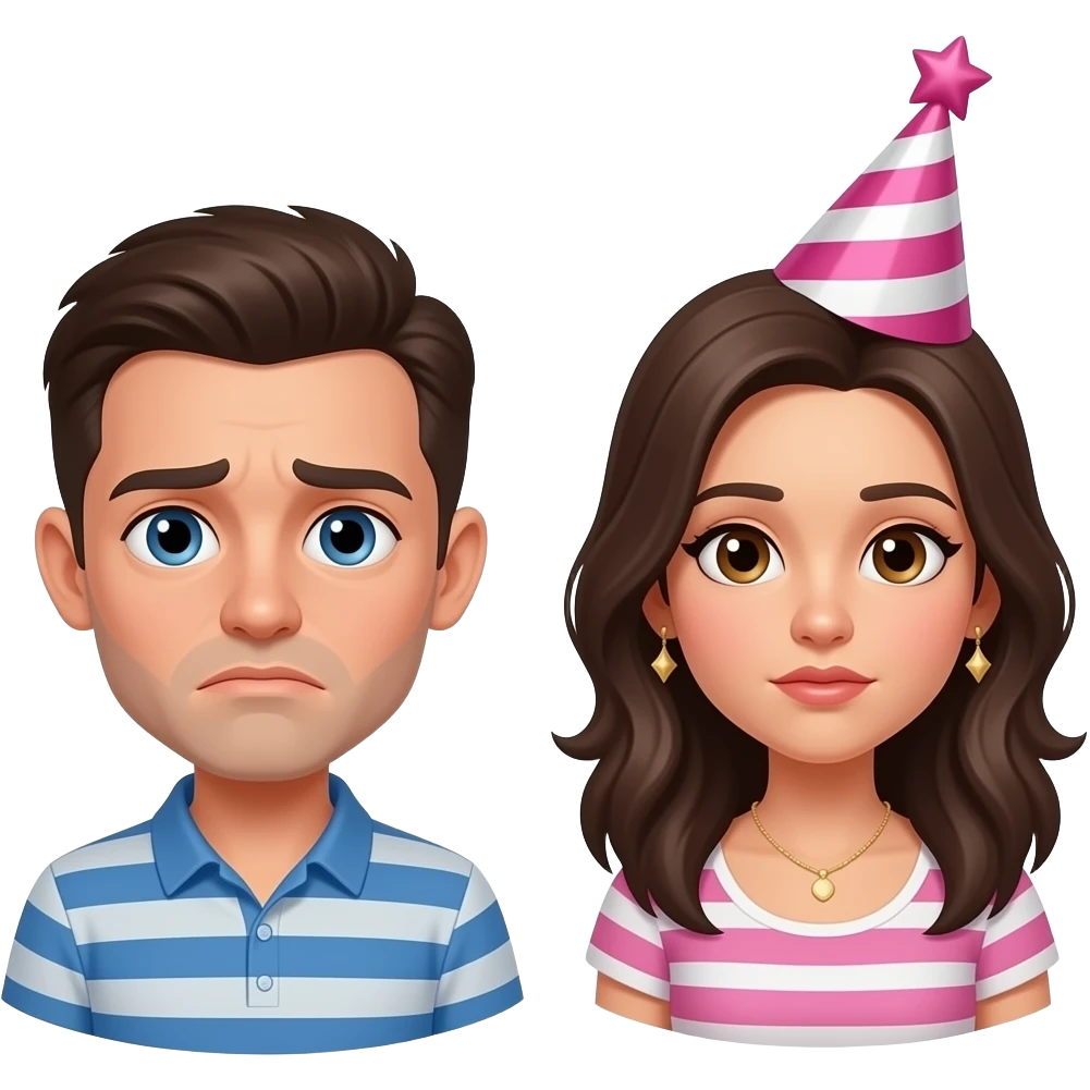 😨 + 🥳 emoji