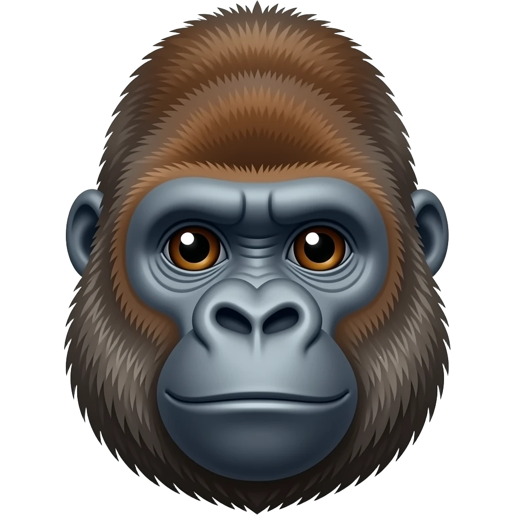 Gorilla Face emoji