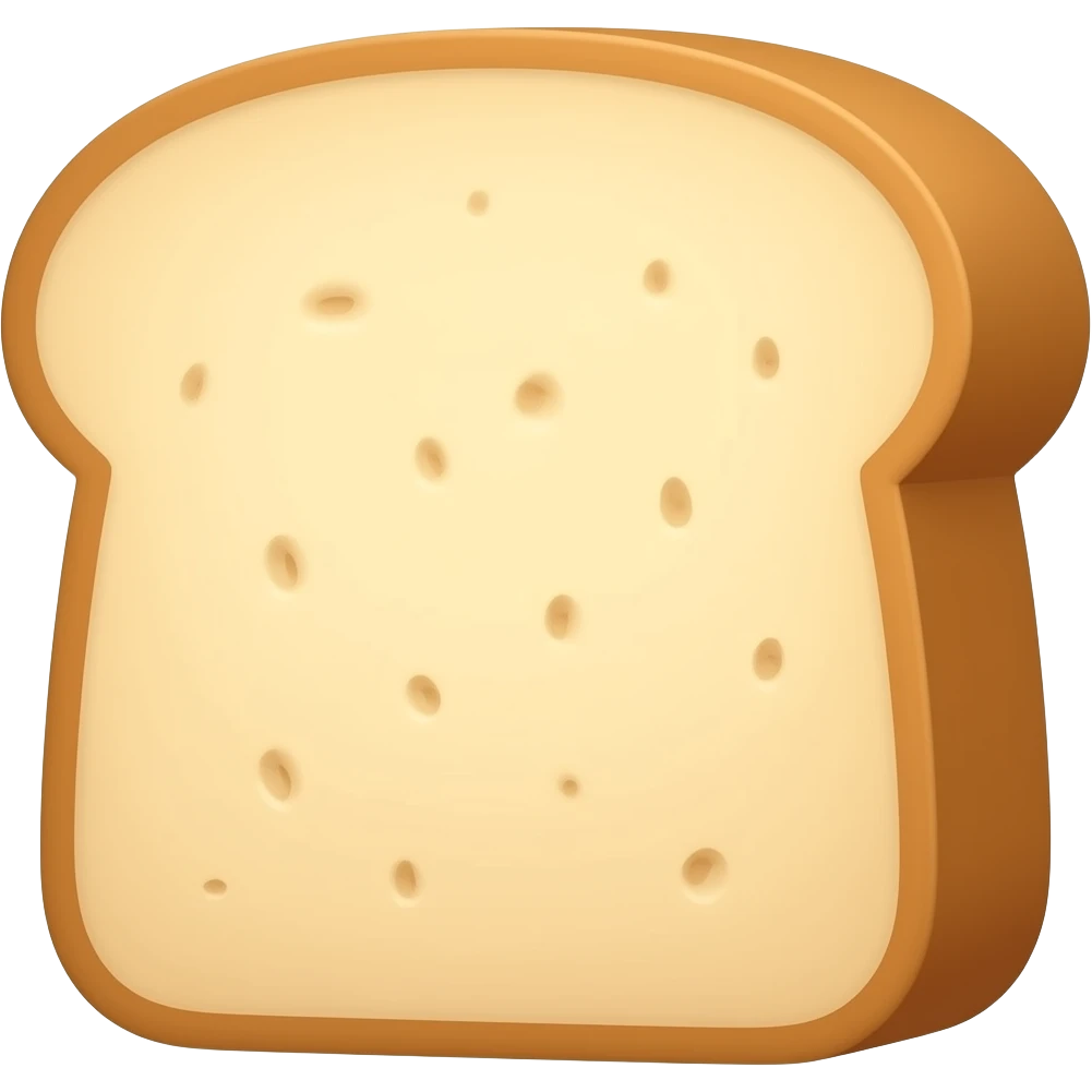 a slice of bread emoji