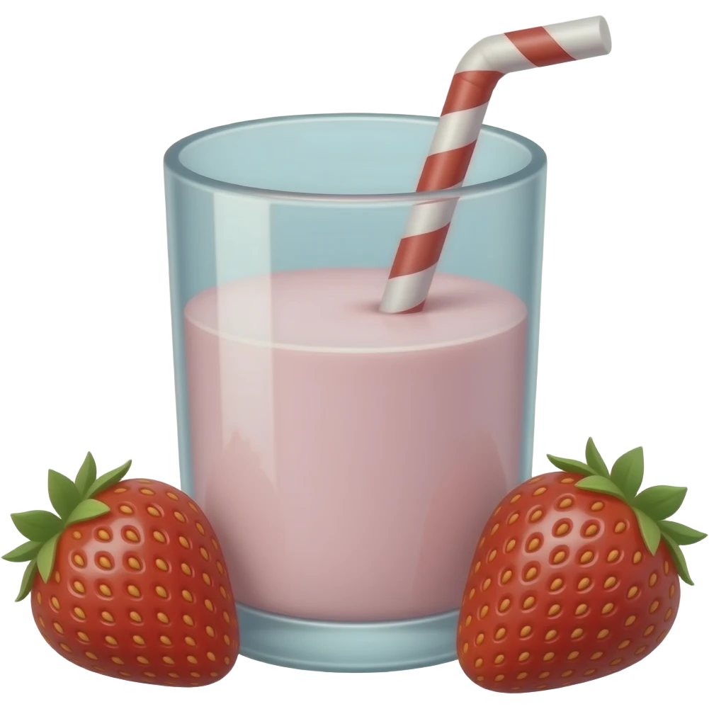 strawberry milk emoji