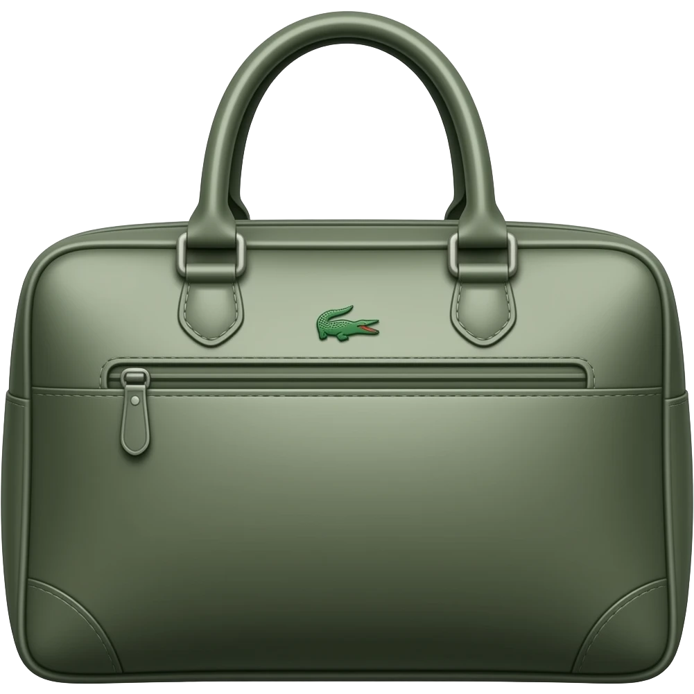 Bolso lacoste de perfil sin agarradera emoji