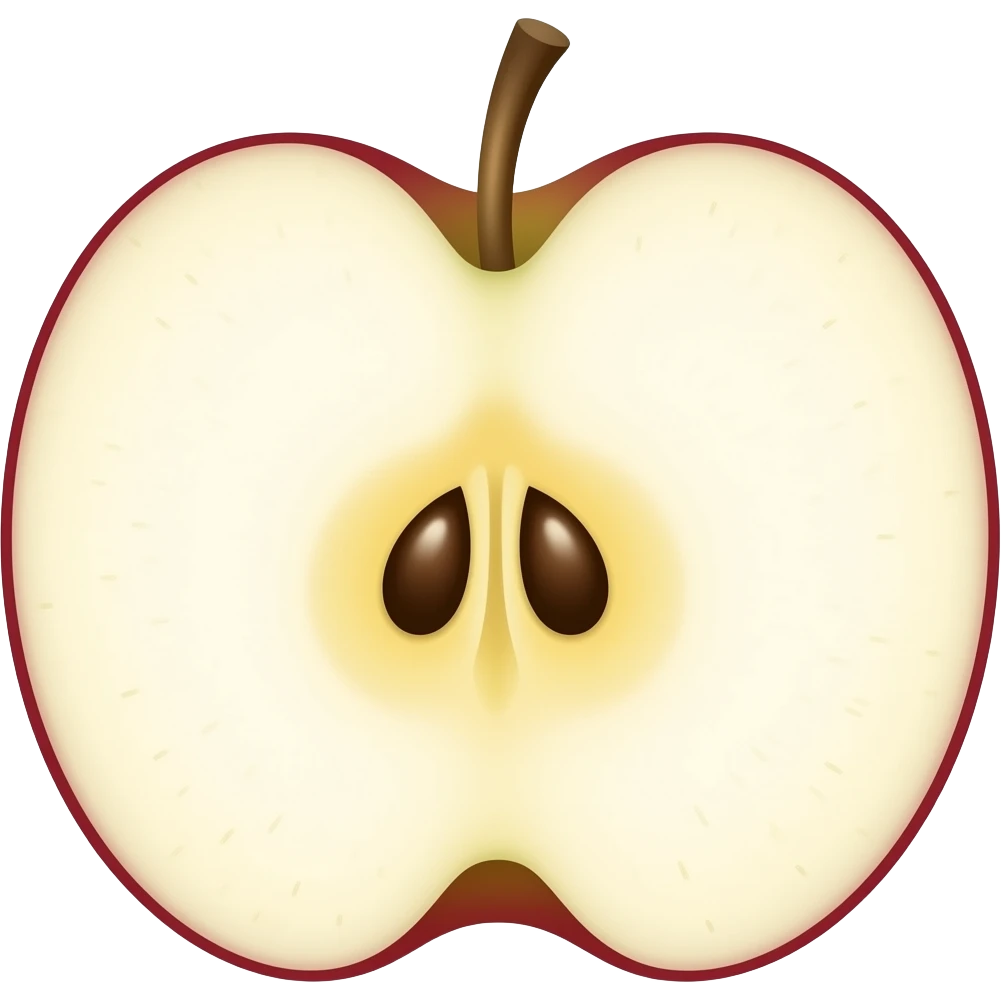 Apple core emoji