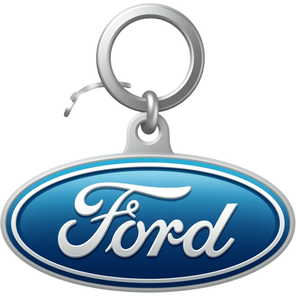 Ford keychains emoji