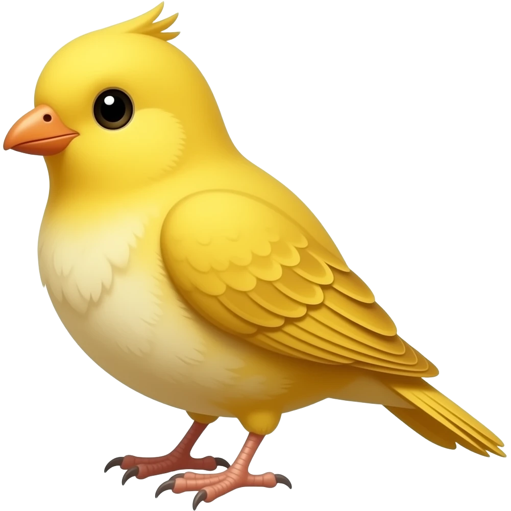 Big yellow bird emoji