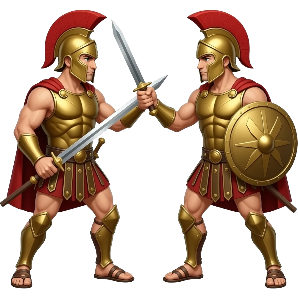 Spartan lawyers fighting emoji