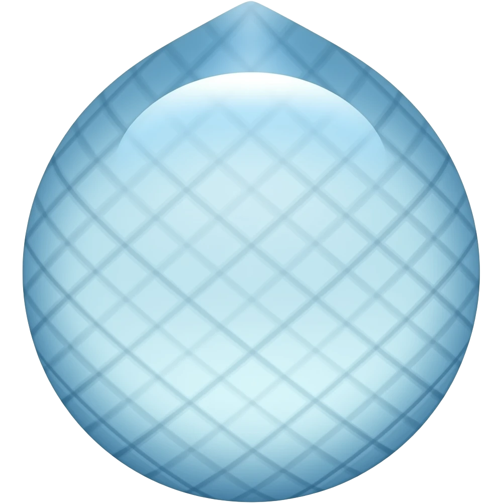 Dew drop tissue emoji