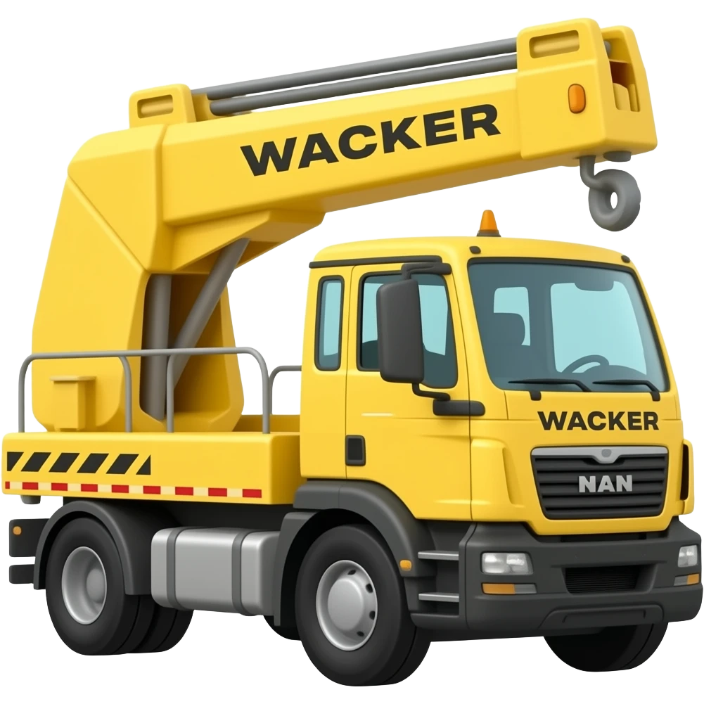transporteur wacker neuson jaune emoji