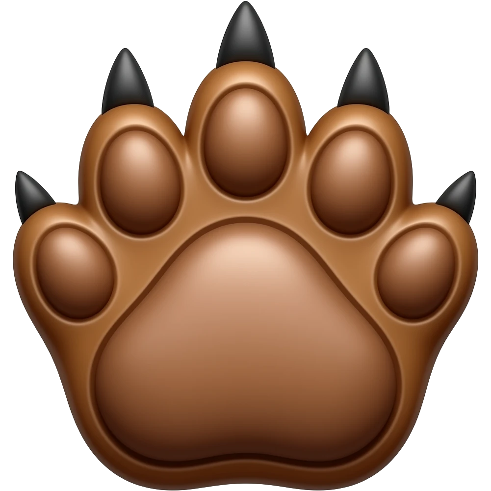 beast paw emoji