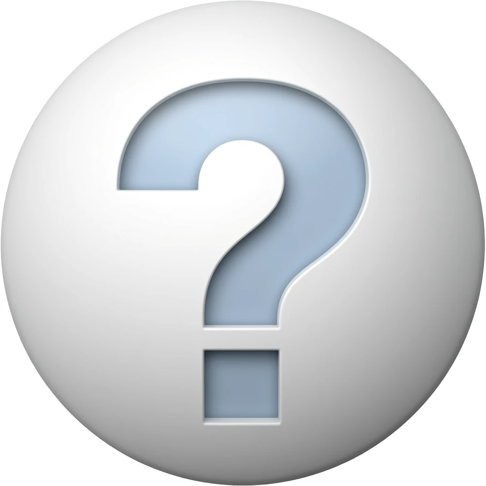 question emoji