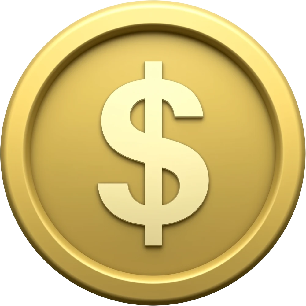 bullet with money emoji