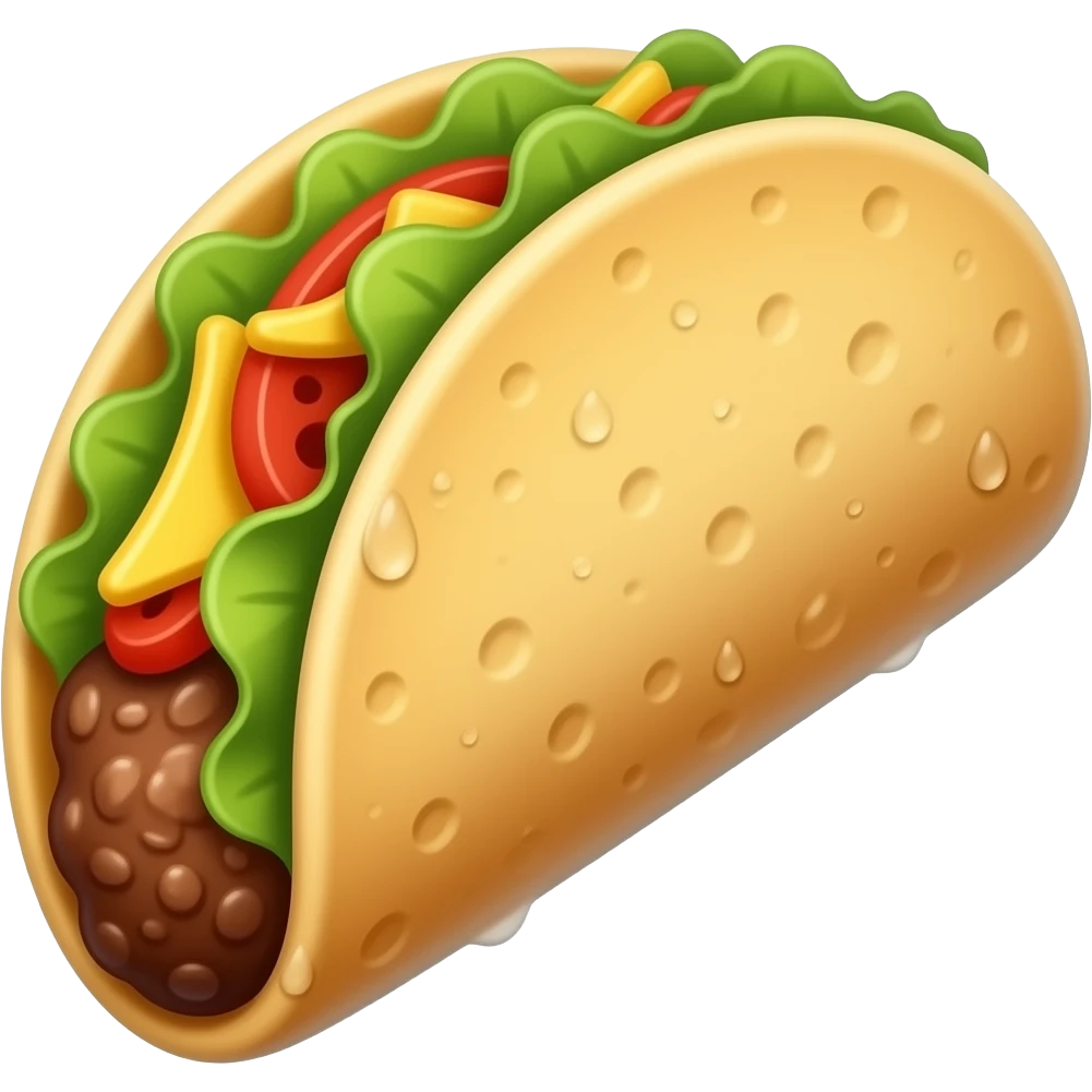 Wet taco emoji