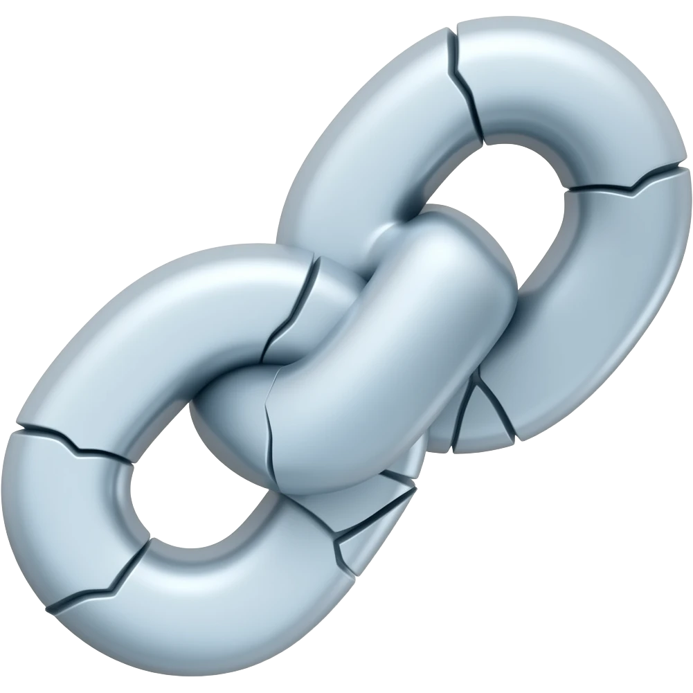 broken link emoji