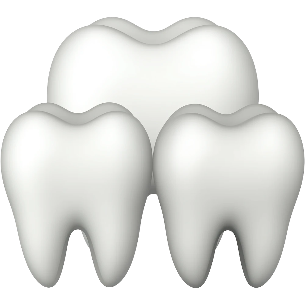 2 baby teeth emoji