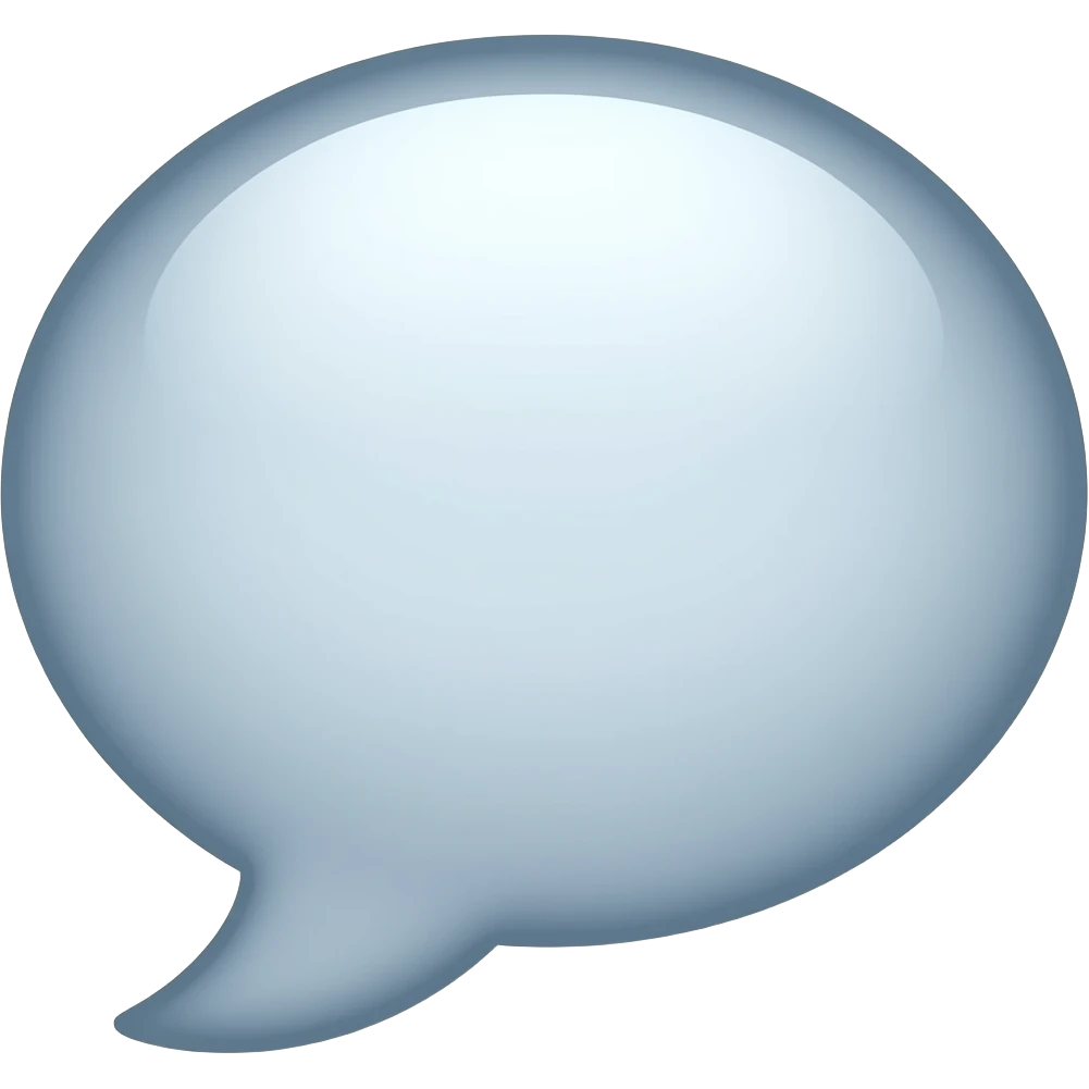 speech bubbles emoji