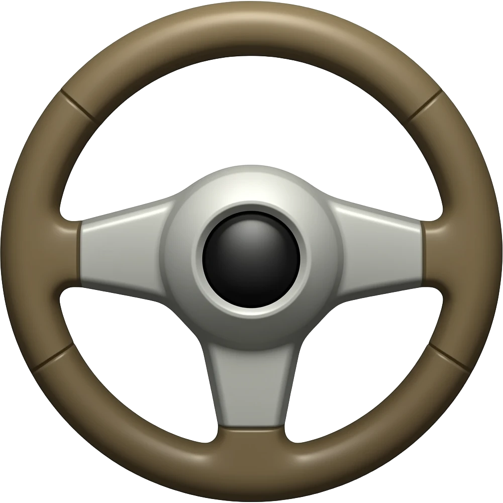 Sim wheel emoji