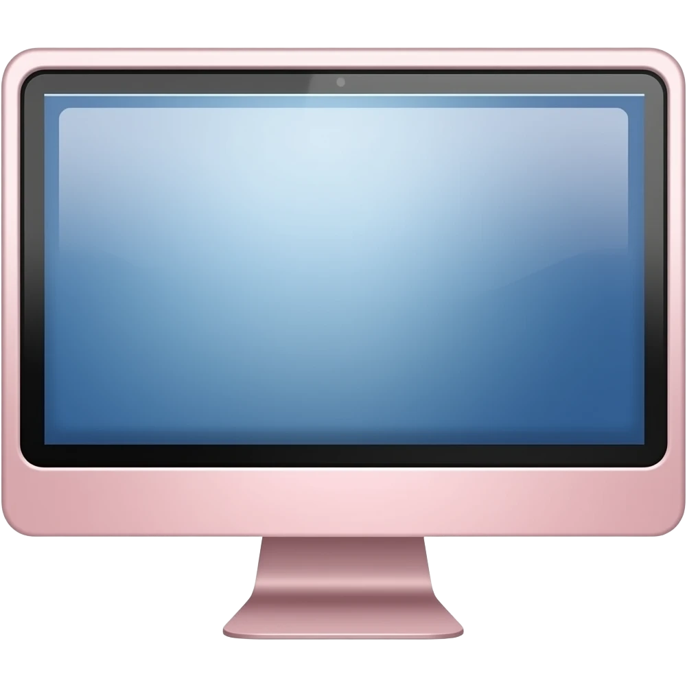 pink desktop emoji