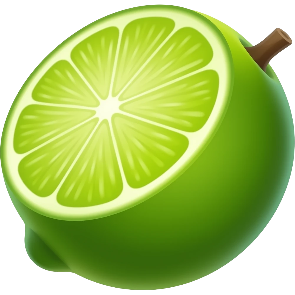 Lime emoji