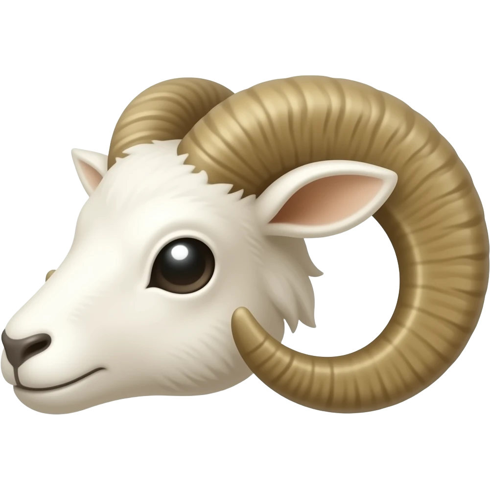 Cuerno de chivo emoji