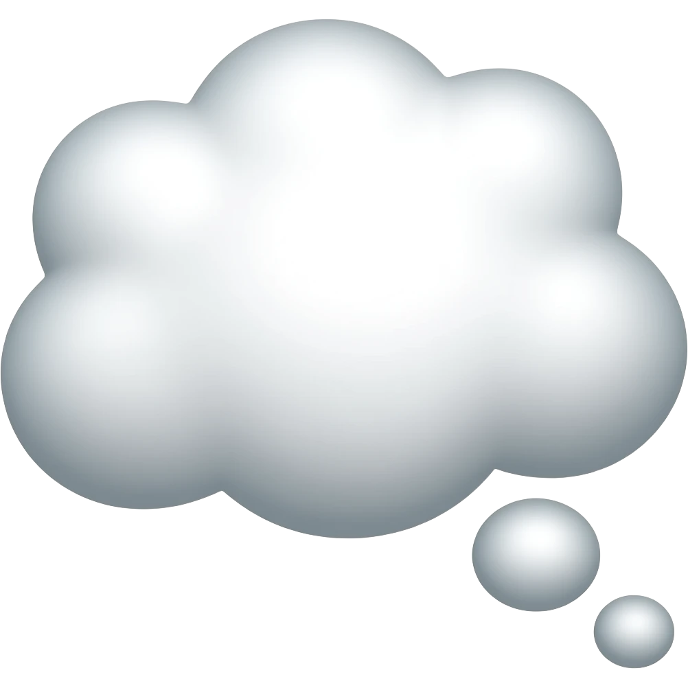 thought bubble emoji