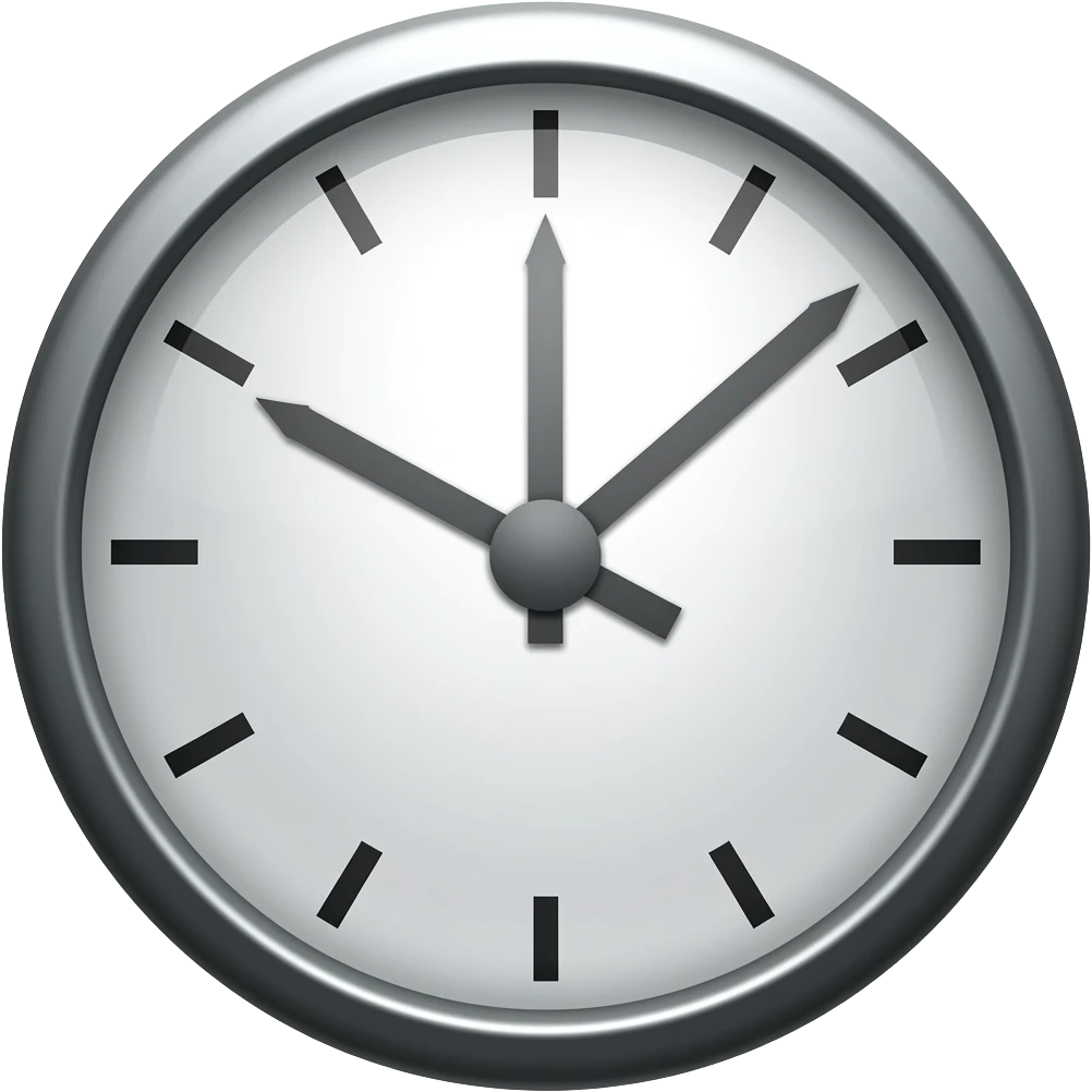 a clock with reverse circular arrow icon emoji