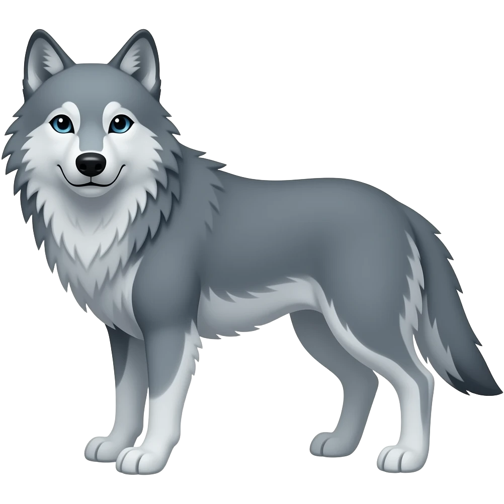 wolf emoji