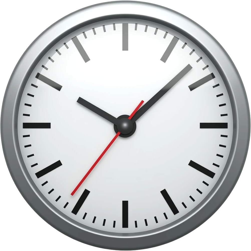 Clock emoji