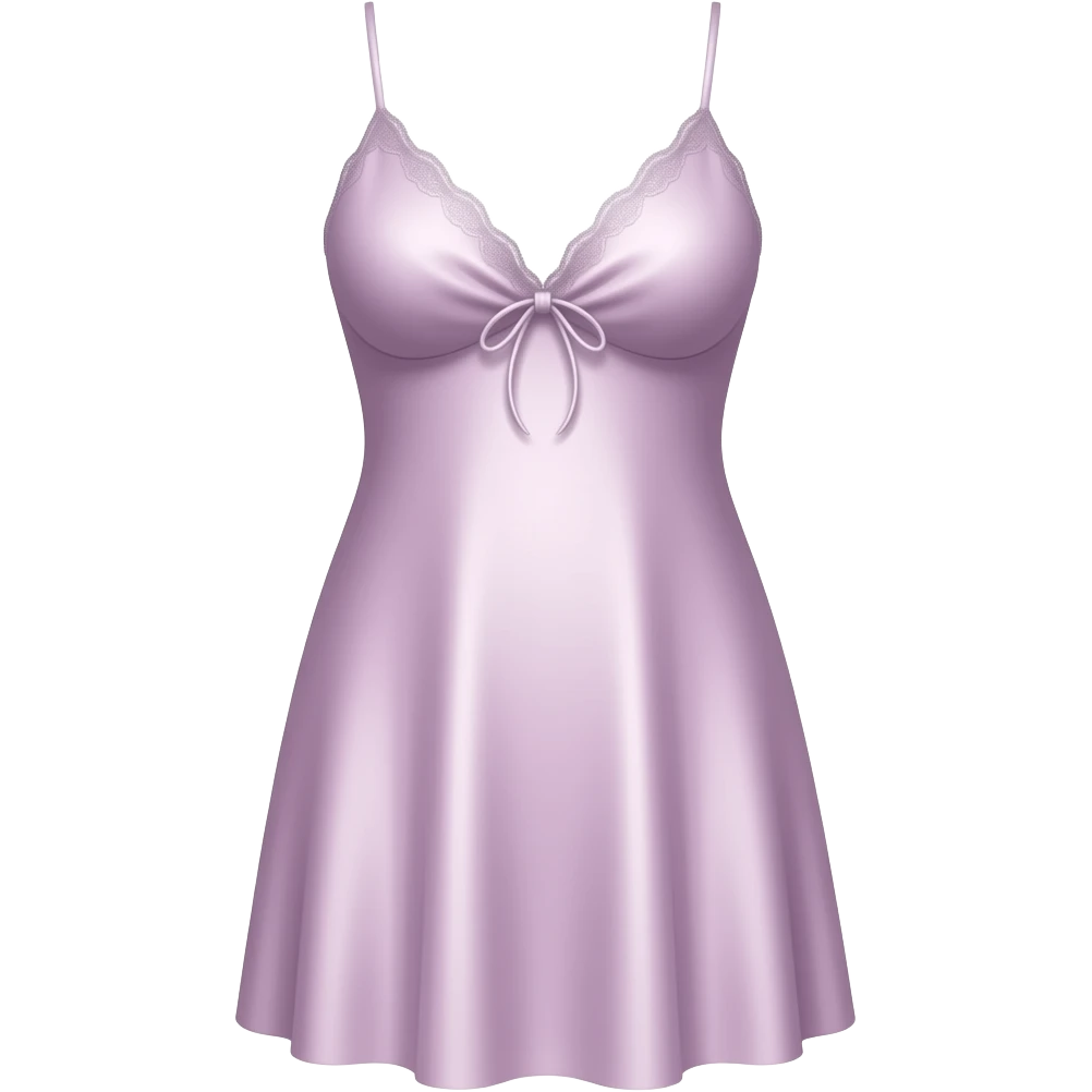 Silk night gown emoji