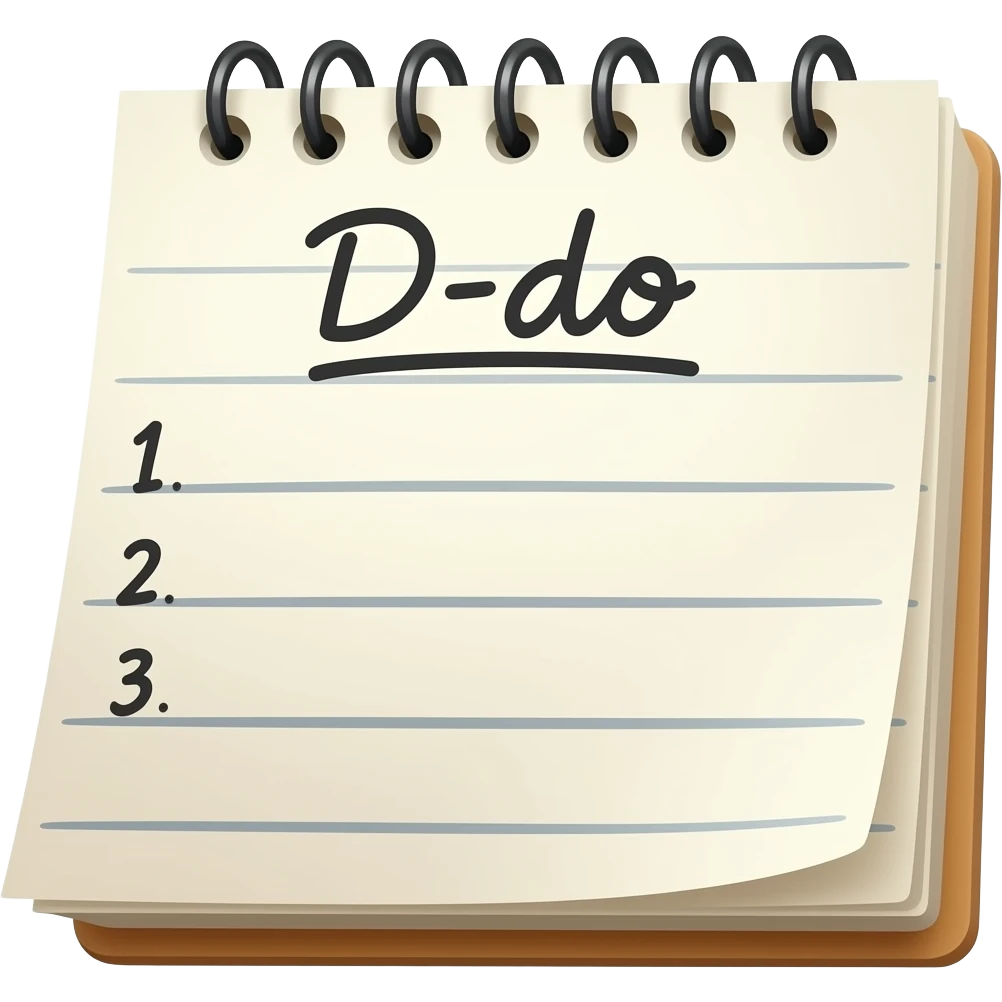 to do list emoji