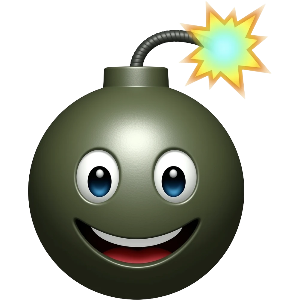 Bomb emoji