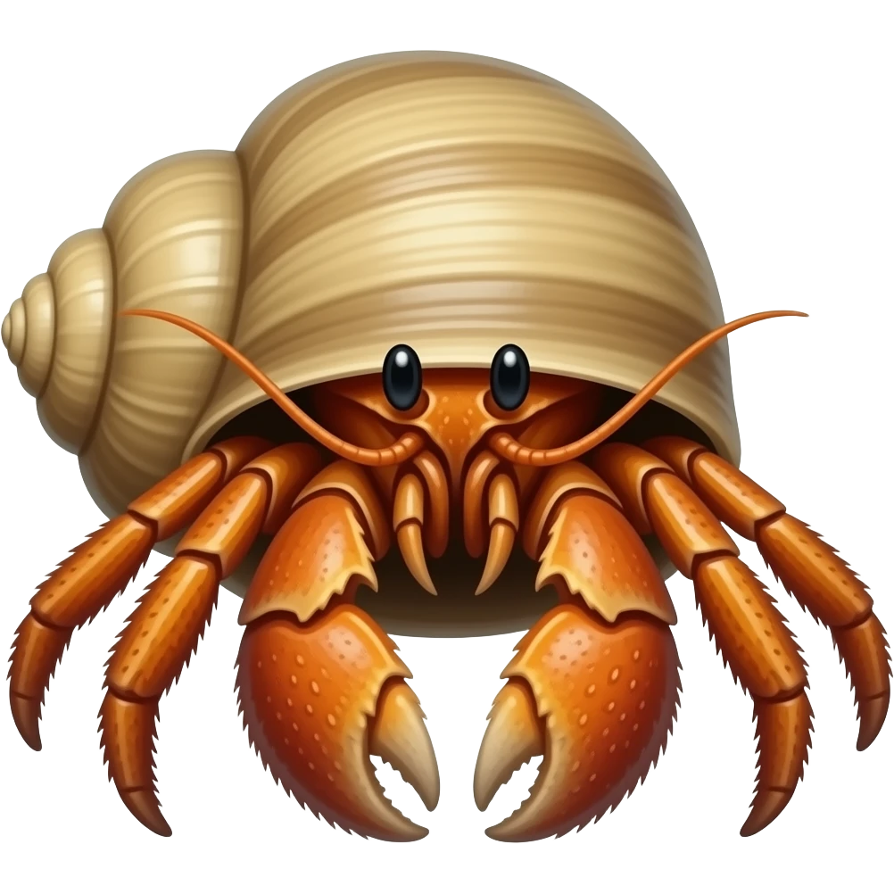 Hermit crab emoji
